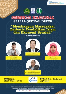 MANFAATKAN MOMENTUM RAMADHAN, STAI AL QUDWAH DEPOK GELAR SEMINAR NASIONAL
